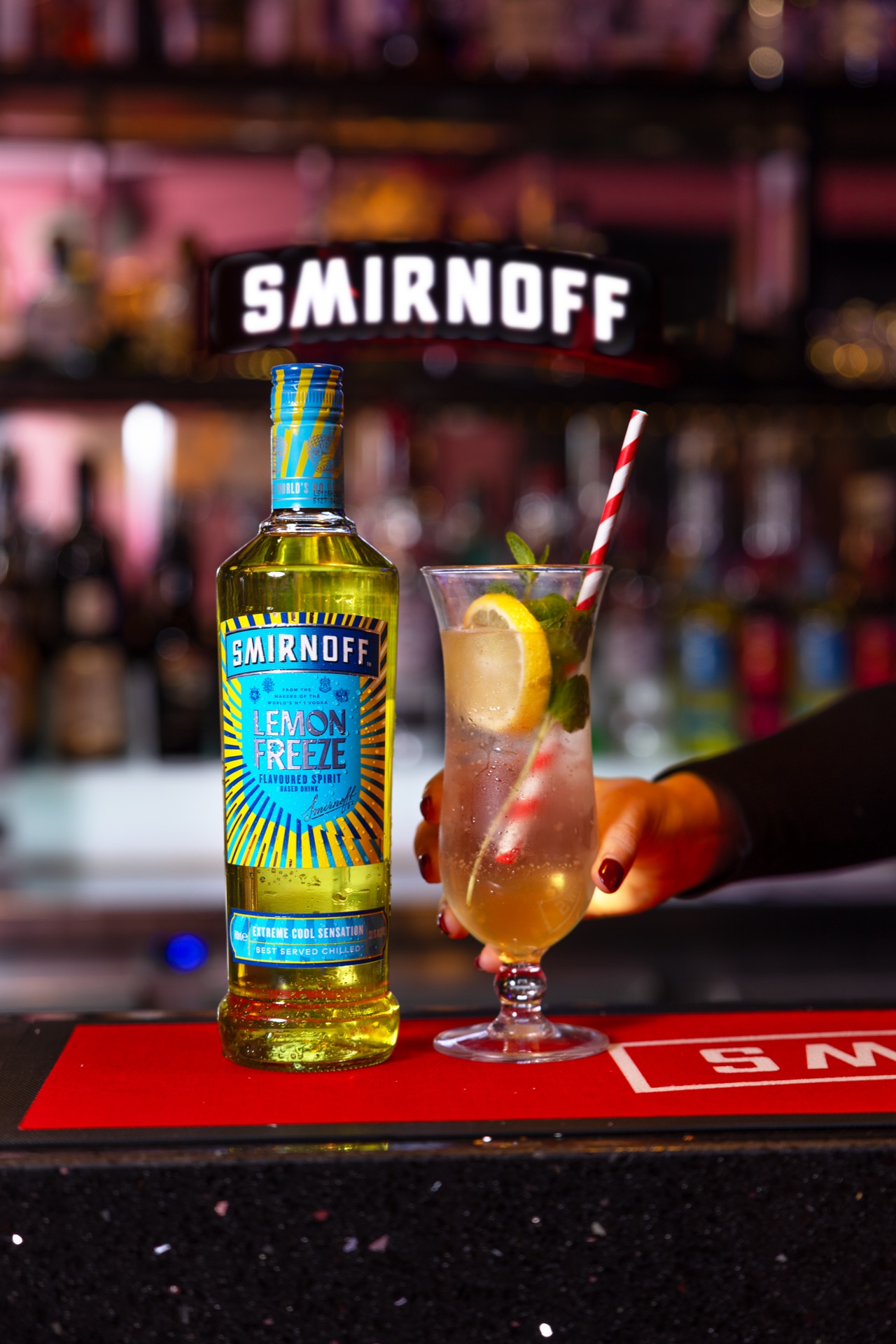 Smirnoff — Espresso, Fire, Lemon, Freeze